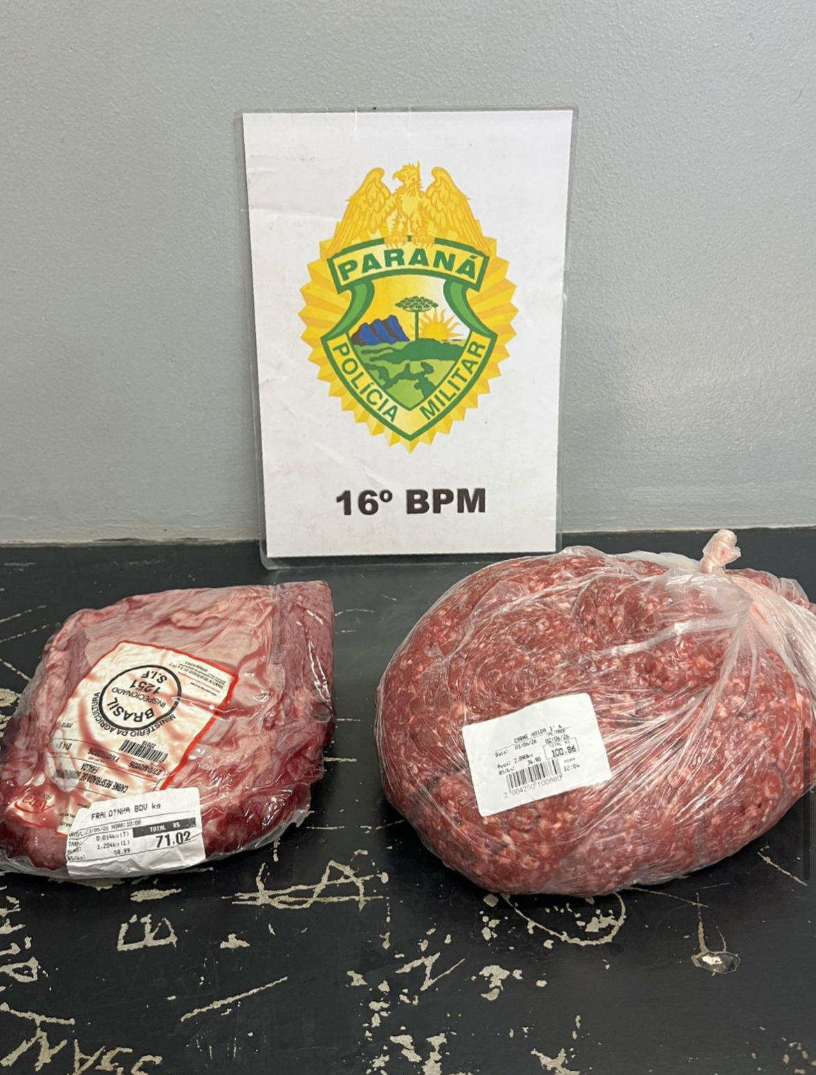 Câmera de reconhecimento facial ajuda flagrar furto de carnes em Guarapuava   