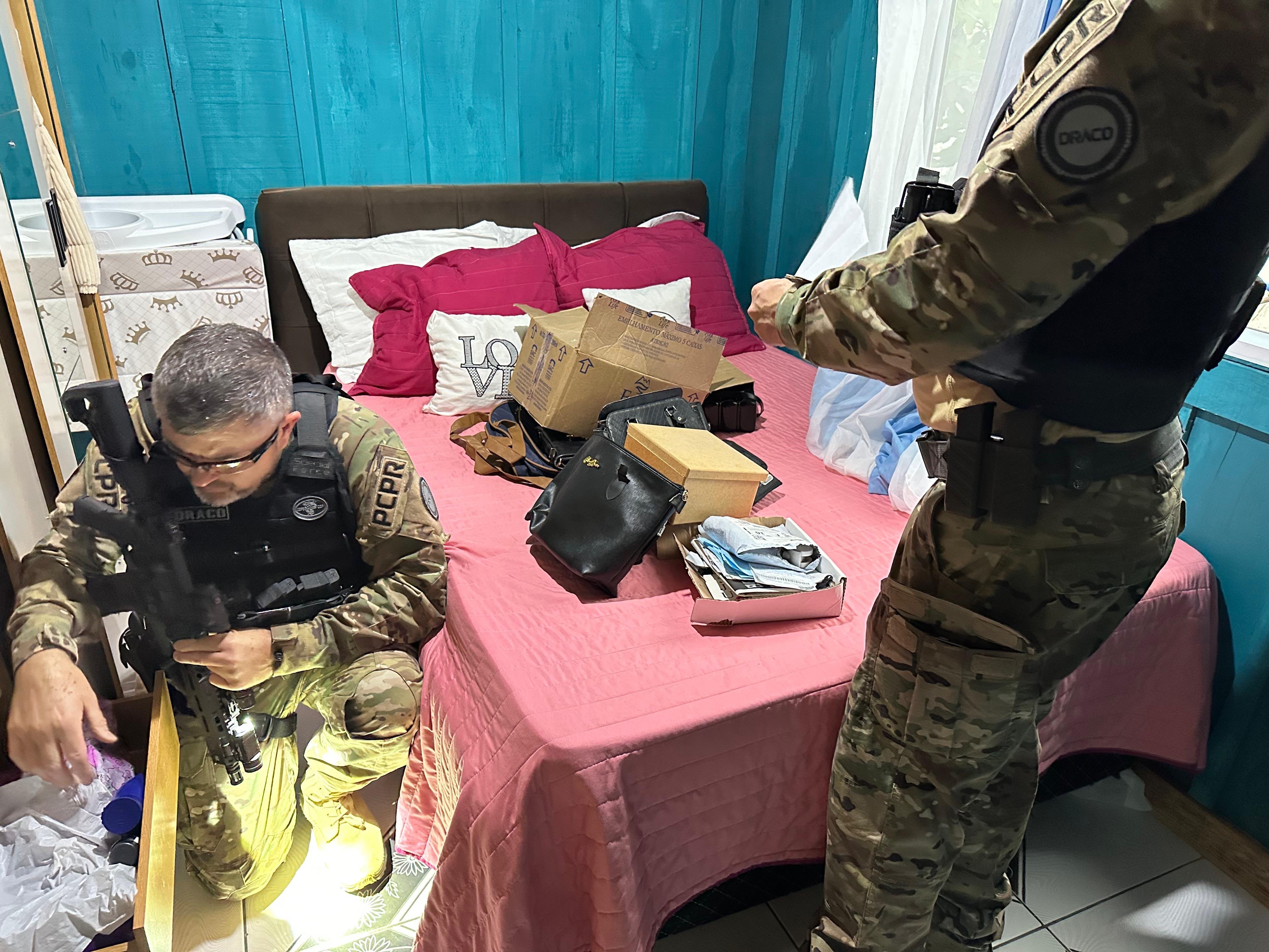PCPR realiza megaoperação com 215 mandados contra organização criminosa em três estados  